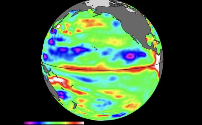 NASA detecta las primeras señales de “El Niño” camino a Chile desde el espacio